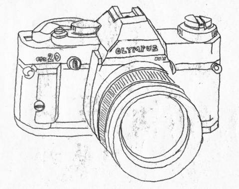 Camera Olympus OM20 Monoprint