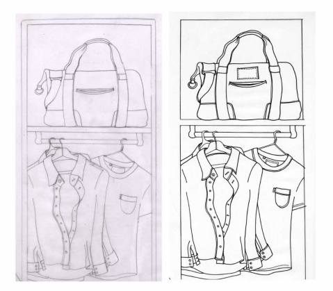 Illustration wardrobe