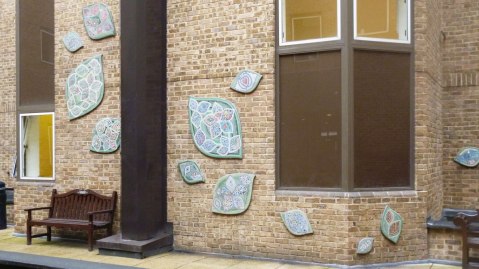 RBH mosaics - main wall