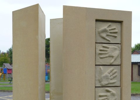 Bromley Farm cast stone artwork 2